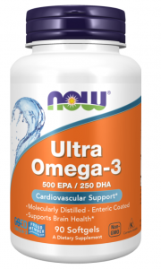NOW Ultra Omega-3 90 sgels / Рыбий жир*