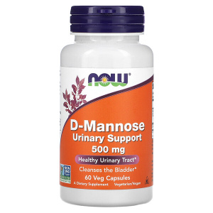 NOW D-Mannose 500 mg 60 caps / D - Манноза