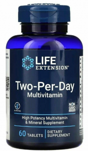 Life Extension Two-Per-Day Multivitamin 60 tabs / Универсальные витамины*
