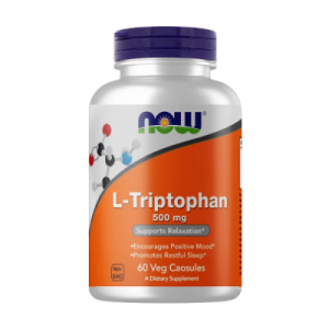 NOW L-Tryptophan 500 mg 60 vcaps / Триптофан*