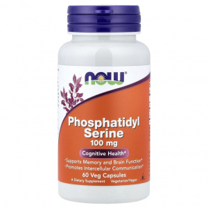 NOW Phosphatidyl Serine 100 mg 60 vcaps / Когнитивные функции