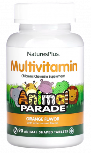 Nature's Plus Animal Parade Multivitamin 90 tabs / Мультивитамины для детей